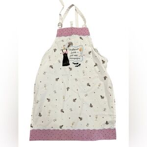 New champagne diva cooking apron